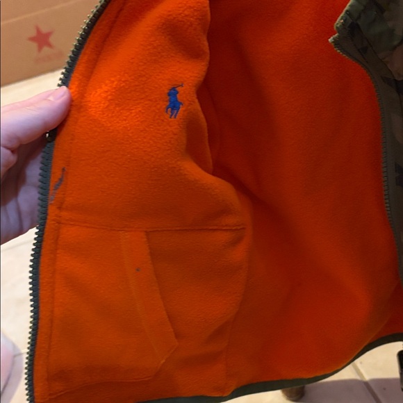 Polo by Ralph Lauren Kids Green Camouflage Raincoat - Picture 3 of 3